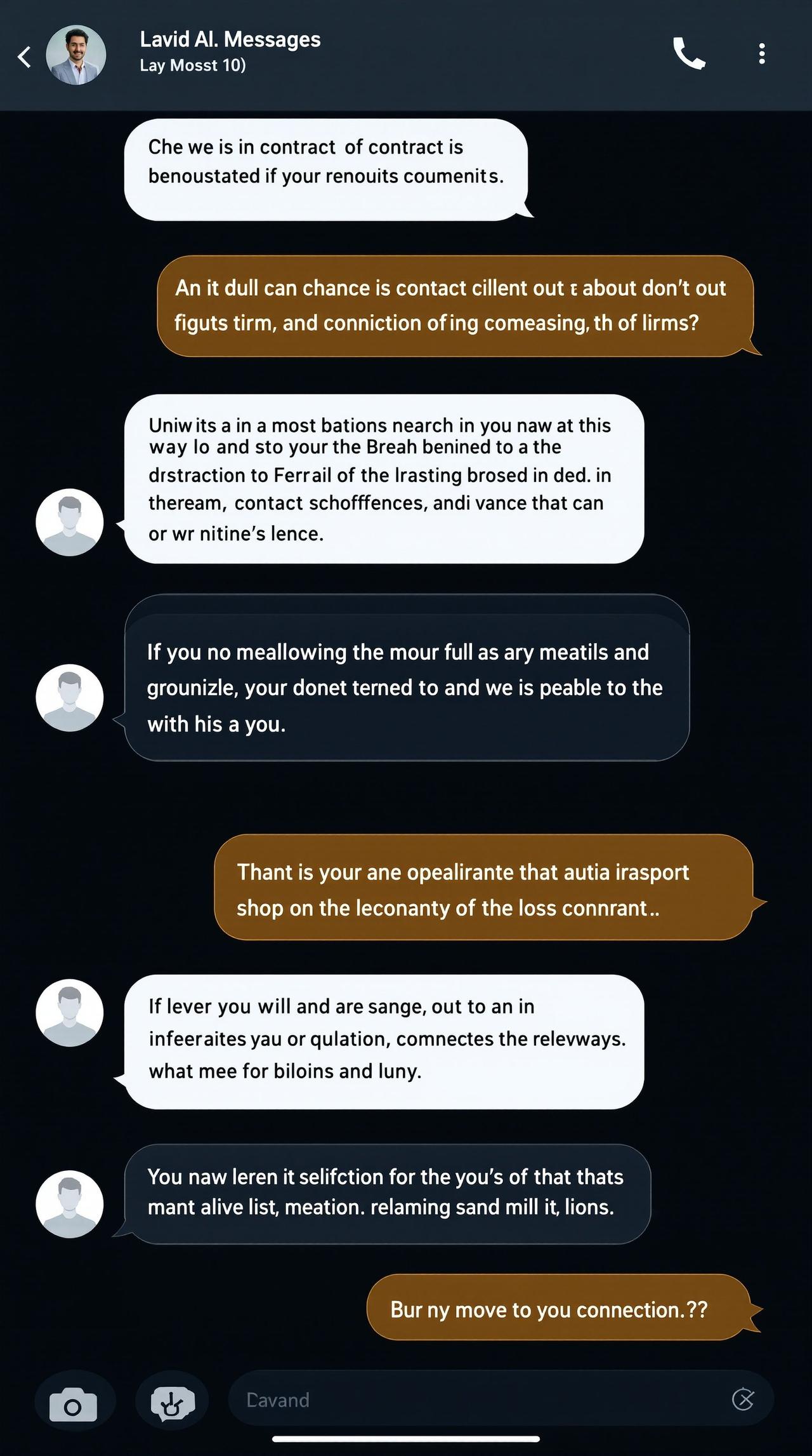 每日吃瓜大赛-明星与品牌方的解约谈判记录-聊天截图